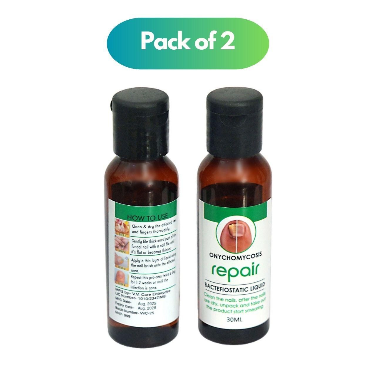 Nails Strong Growth & Repair Oil (Pack of 2) – Nourishing Nail & Cuticle Care