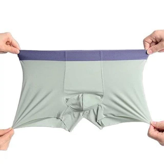 Men’s Ice Silk Briefs Boxers (Pack of 3) – Breathable, Cool Comfort Underwear
