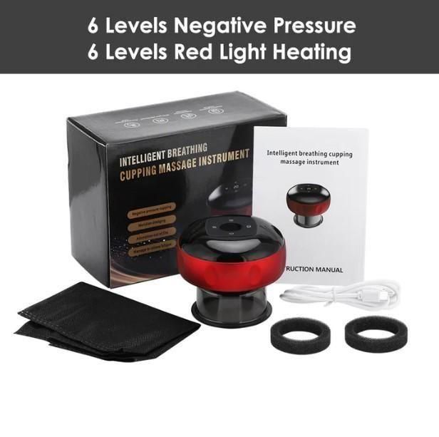 Electric Cupping Therapy Machine with Adjustable Temperature & Suction