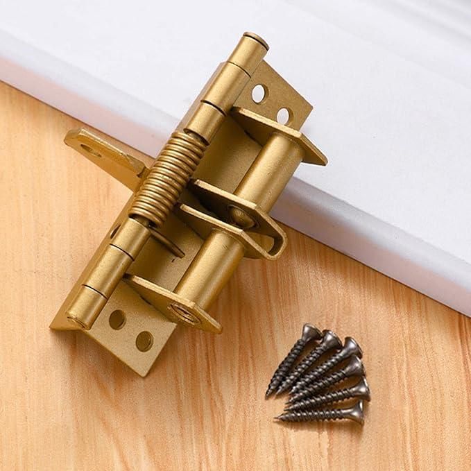 3 in 1 Automatic Door Hinge Lock – Self-Closing Spring Hinge for Doors & Cabinets