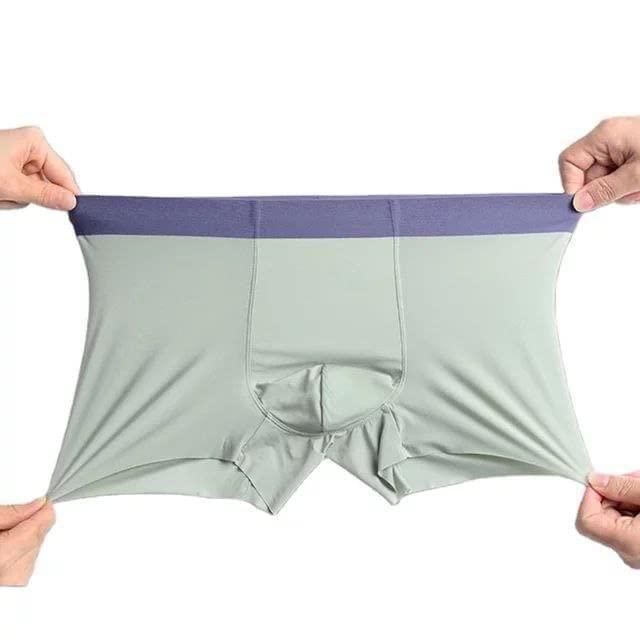 Men’s Ice Silk Briefs Boxers (Pack of 3) – Breathable, Cool Comfort Underwear