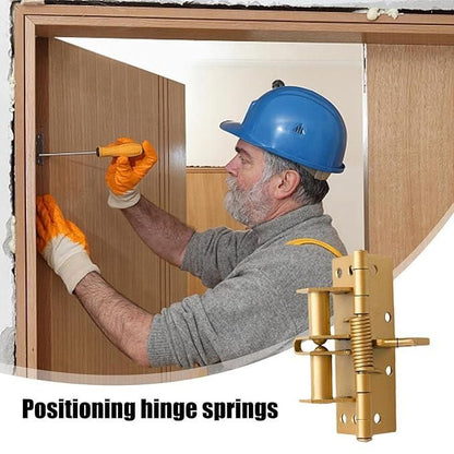 3 in 1 Automatic Door Hinge Lock – Self-Closing Spring Hinge for Doors & Cabinets
