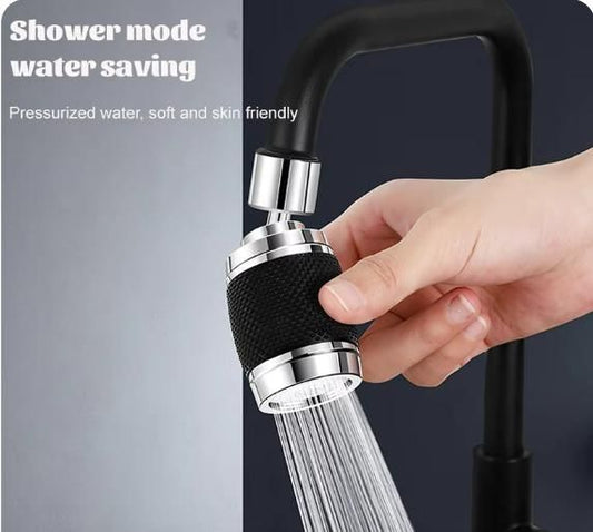 360° Rotating Tap Extender with Filter | Splash-Free & Water Saving
